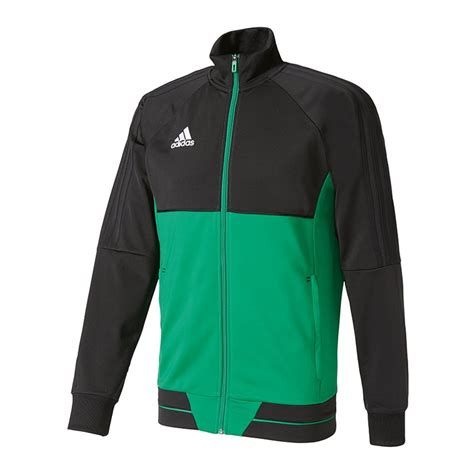 adidas trainingsjacke schwarz grün|Grun .